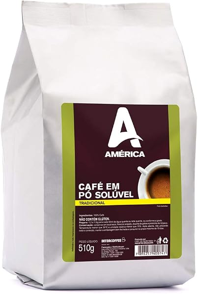América Café Solúvel em Pó 510g
