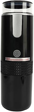 Asixxsix Cafeteira Portátil 2 em 1 Recarregável USB