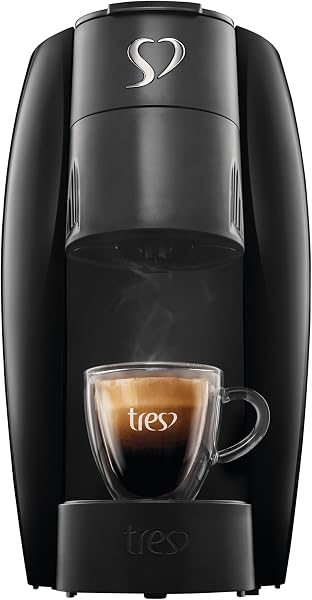 Cafeteira Espresso LOV Preta TRES 3 Corações Automática 127V
