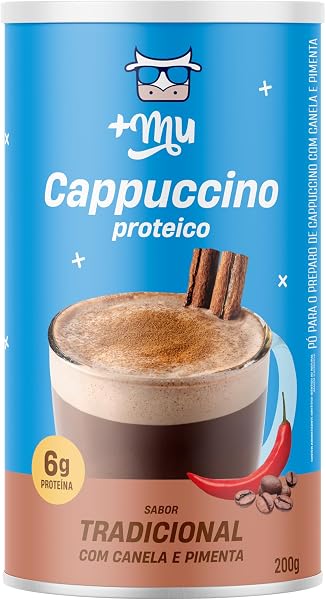 Cappuccino Proteico +Mu com Whey 200g