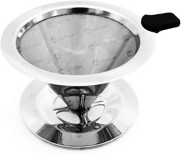 Coador Filtro de Café Aço Inox Reutilizável Uny Gift