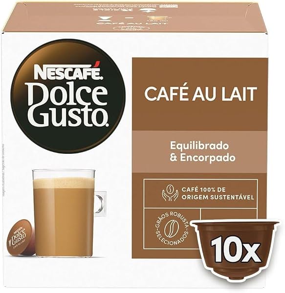 Nescafé Dolce Gusto Café Au Lait 10 Cápsulas