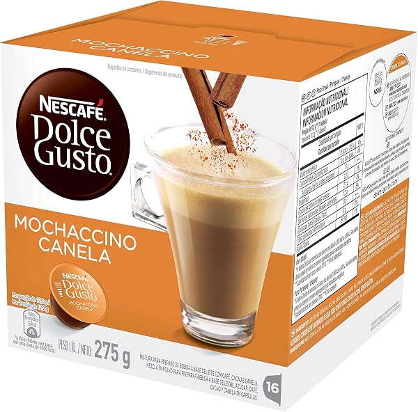 Nescafé Dolce Gusto Mochaccino Canela 16 Cápsulas
