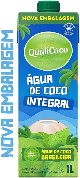 Qualicoco Água de Coco Integral 1Lt