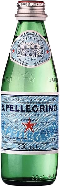S. Pellegrino Água Mineral Com Gás 250ml Vidro